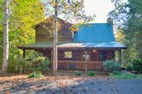 Front View of this cabin rental in Pigeon Forge that has 2 bedrooms and sleeps 6